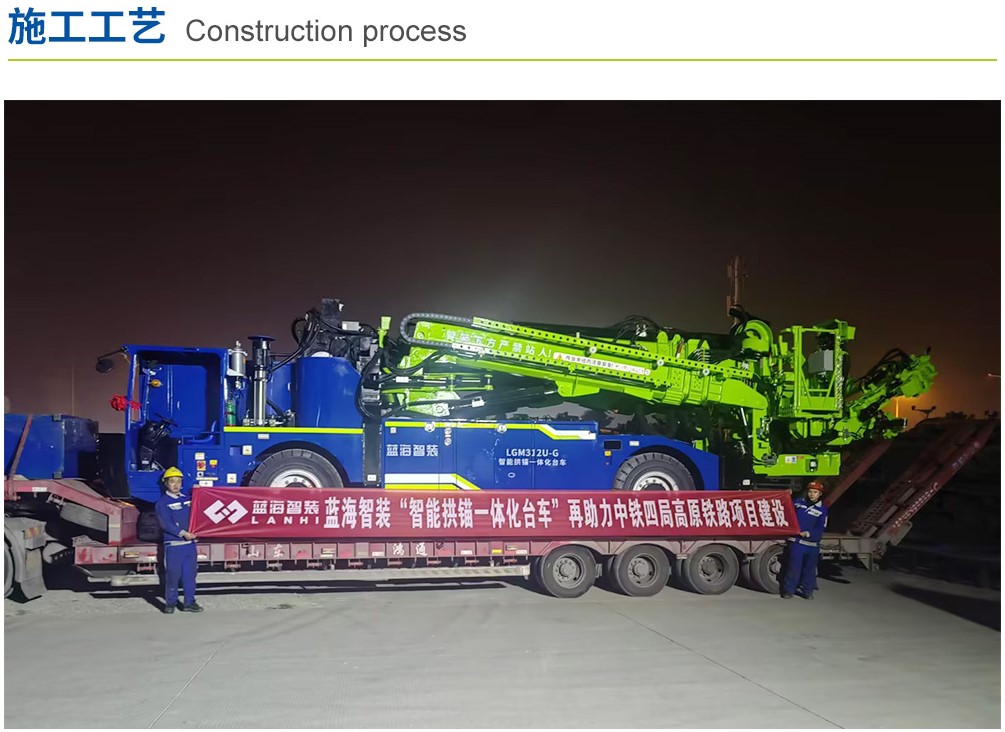 LGM212L智能拱錨一體化臺車產品工藝